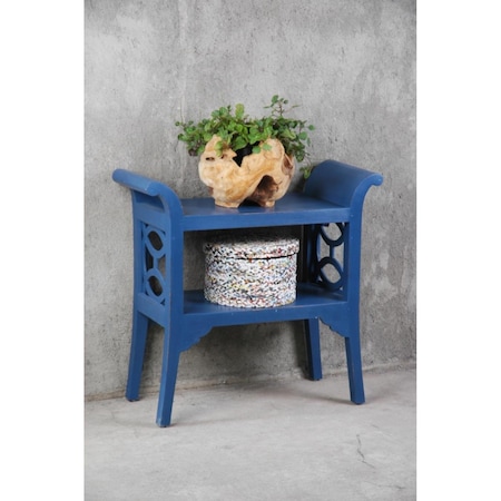 Fine-Line Cottage Blue Accent Table &amp; Console - Blue FI2494937